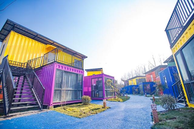 仙桃梦里水乡·野奢度假营地 最美集装箱酒店，你睡过吗？